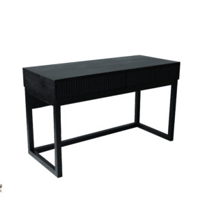 Wood, Console Table for foyer, modern black console, interior design, Black Console Table, Woodenlink, Charles Desk