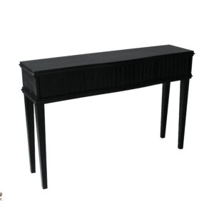 Wood, Elegant black Table, Table with drawer for storage, Modern style table, Table for apartment, Woodenlink, Zoey Table