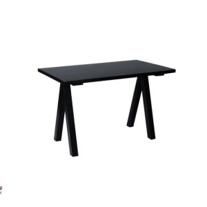 Wood, Café Table, Black Finish Table, Wooden Base, Knock Down Furniture, Woodenlink, Alaska Coffee Table